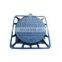 Jordan EN124 C250 waterproof ductile cast iron di square manhole cover 700x700