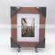 Wall mounted PS moulding picture frame/ small plastic rustic picture photo frame