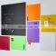 China manufacture magnetic dry erase printed  memo moving glass whiteboard for office