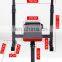 Hot sale flat weight bench adjustable foldable bench press weight lifting barbell plate rack