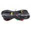 2pcs Bezel Wiring Switch Relay Clear Lens Fog Lights For 15-17 Nissan Versa w/