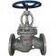 Bundor WCB Cast steel outside stem  PN16 flange connection end 4 inch globe valve