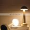 European Style Energy Saving LED Aluminium Hotel reading USB Rechargeable Cordless Restaurant Table Lamp For Dinner