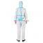 CAT III CE Type 3b/4b/5b/6b Coveralls Medical Protective Clothing Safety Protection Chemical Isolation EN 14126 Disposable S-4XL