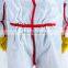 Protection Overalls Taped Seam Microporous Film Laminated CE Cat 3 Chemical Protective Coverall Type 4 5 6 Disposable Coveralls