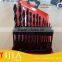 13pcs drill bit set with a red steel case