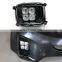 Carest 2PCS LED DRL Daytime Running Light Daylight Waterproof  fog lamp Cover car Styling lights For KIA Sorento 2013 2014