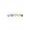 Round microphone crystal bubble car LED light luminous style shift lever knob crystal shift lever