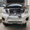 China supplier auto front bumper guard with led light for Nissan PATROL bumper protector