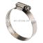 Truck car hose clamp stainless steel material full size hose clamp for tube pipe