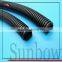 SUNBOW Slit Wall Corrugated Loom Tubing Black