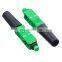 Optical fast connector sc/apc optic fiber fast connector/fiber quick connector ftth connector fiber optic connector