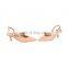 Latest ladies low heel pointed toe design ankle strap jing pin shoes women sandalias mujer shoes