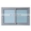 Rogenilan Customized Aluminum Double Glazing Sliding Security Window System With Internal Shutters Blinds Soundproof For Villas