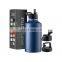 24oz 32oz 64oz Double Wall Insulated Tumbles Stainless Steel Vacuum Insulated Wine Beer Water Bottles With Lid