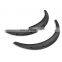 JDM Universal Plastic Black Fender Flares ,ABS Overfenders Wide Body Set 2.75