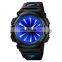 SKMEI 1521 Men's Quartz+Digital Wristwatches Dual Display Chronograph Waterproof Wristwatch Relogio Masculino