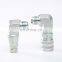 Flush Face Quick Coupler for Articulated Trucks couplings with 90 degree elbow