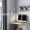 Hot Sale Aluminum 9W White Bedroom Hotel Modern Square Bedside Wall Mounted Reading Light LED Wall Lamp
