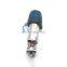 Hygienic stainless steel electric actuator pneumatic actuator butterfly valve with C-TOP