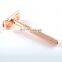 Steel Shaving Razor Rose Gold Male Gender and No Disposable Double Edge Single Blade Brass 3-5 Workday Offer