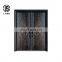 Unique home designs hot sale decorative cast aluminum security door made in China