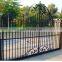Custom High-Quality Hot-DIP Galvanized Automatic Double Wrought Iron Gates for Driveway