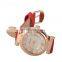 SINOBI Delicate Lady Watch Soft Leather Band Roman Index Dial Watch Gift Ladies Japan Quartz Watch S9458L