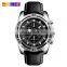 Expensive Mens SKMEI 9156 Famous Brand Watch Fashion Leather Watch 3ATM wr