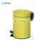 Hot Sale Factory 3L Multi Color Pedal Trash Can Powder Coating Metal Waste Bin OEM Storage Bathroom Hotel