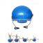 Gym ball with toning tubes