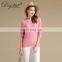 Cozy Crew Neck Woman Sweaters Long Sleeve Knitted 100% Cashmere Pullover Sweater