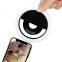 Cheap Light Selfie Battery Operated Led Ring Operated Video Rgb Light Up Phone Charger Lights Round For Phones
