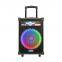 HS-TS12Q3 Stock High-Power 12 Inch 50W Outdoor Dance Soundbox Speaker Audio System for Mobile Phone Wireless Bt Speaker