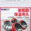 High-density polyethylene plastic outer protection polyurethane foam prefabricated direct buried insulation pipe fittings