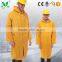 YANLI Good Breathable PVC Long Raincoat With Hood and Air Hole