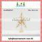 Christmas tree topper of gold star christmas decoration