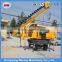 HW produce Crawler-type long spiral photovoltaic pile driver for sale