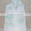 New Style Sequin Leaf Pattern Cotton Fashion Woman Embroidered Shawls