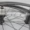56mm clincher bicycle wheelset 700c road bike wheelset powerway M71 wheels carbon road bike wheelset W56C