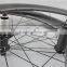 56mm clincher bicycle wheelset 700c road bike wheelset powerway M71 wheels carbon road bike wheelset W56C