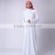 white Arabic thobe long sleeve aldaffah man muslim dress thobe Arabian robes thawb                        
                                                Quality Choice