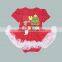 2016 christmas baby clothes girls,0-24 month kids pettiskirt romper,baby 4pcs romper set with leggings shoes,infant jumpsuit