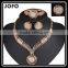 Manufacturers,Gold Jewellery Gold Plated Jewelry Set Zircon Jewelry Set