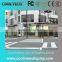 Transparent glass holographic projection screen film