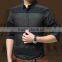 male work tops office male tops printed man long/short shirts