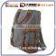 Vintage Leather Canvas Rucksack Backpack Tote Bag