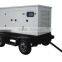 water cooled 30kw mobile trailer mounted diesel generator