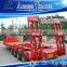 2015 best selling 8 axles 150ton heavy duty low bed truck trailer for sale