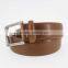 2015 New Designer Man Fashion Brown Genuine Leather Belt for Jeans